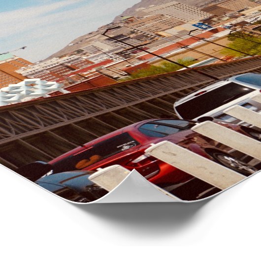 El Paso Texas Poster (Ecke)