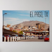 El Paso Texas Poster (Vorne)