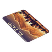 El Paso Texas Reise Magnet (Rechte Seite)