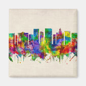 El Paso Texas Skyline Magnet (Vorne)