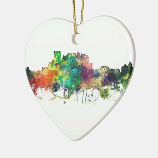 EL PASO, TEXAS SKYLINE-SP - KERAMIK ORNAMENT (Links)