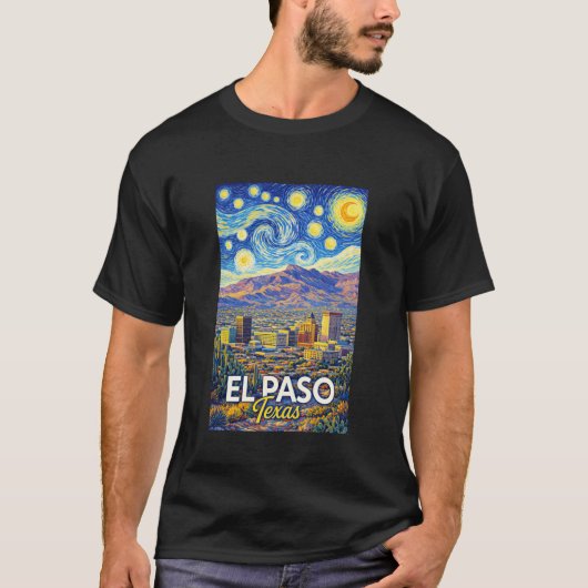 El Paso Texas T-Shirt (Vorderseite)