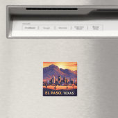 El Paso Texas Travel Magnet (In Situ (Geschirrspüler))