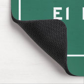 El Paso Texas tx Autobahn-Autobahn-Straße: Mousepad (Ecke)