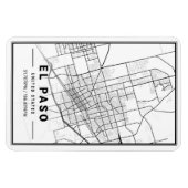 El Paso Texas USA City Travel Magnet (Horizontal)