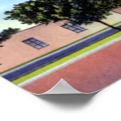 El Paso Texas Ysleta Mission Poster (Ecke)