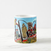 El Paso TX Postkarte Kaffeetasse (Mittel)