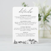 El Paso - Vertikale Details Begleitkarte (Stehend Vorderseite)