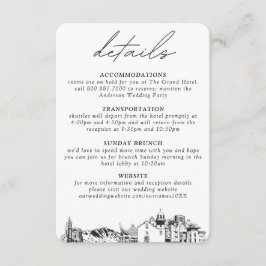 El Paso - Vertikale Details Begleitkarte