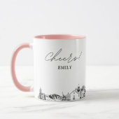 El Paso Wedding Personalisiert Coffee Tasse (Links)