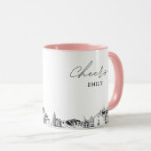 El Paso Wedding Personalisiert Coffee Tasse (VorderseiteRechts)