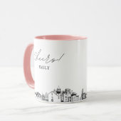 El Paso Wedding Personalisiert Coffee Tasse (Vorderseite Links)