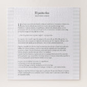 El Patito Feo Jigsaw Puzzle (Vertikal)