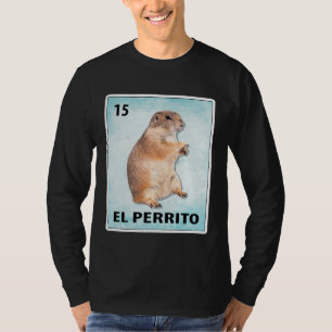 El Perrito Mexikanische Präriehund-Karten T-Shirt