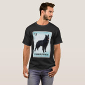 El Perro Pastor Belga Mexikanisches belgisches She T-Shirt (Vorne ganz)