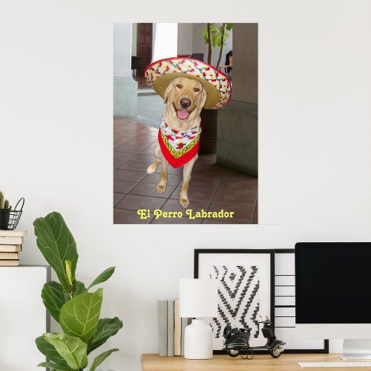 El Perro Poster (Heimbüro)