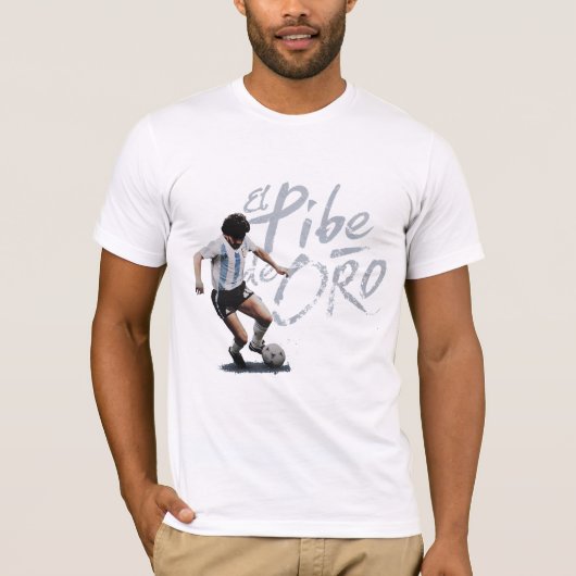 El Pibe de Oro - Maradona T-Shirt (Vorderseite)