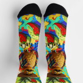 El PinCho Crew Socks - Ananas Imperium Socken (Oben)