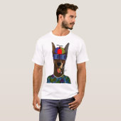 El Pinscher Does Carnaval T-Shirt (Vorne ganz)