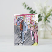 El Piropo Tango Postkarte (Stehend Vorderseite)