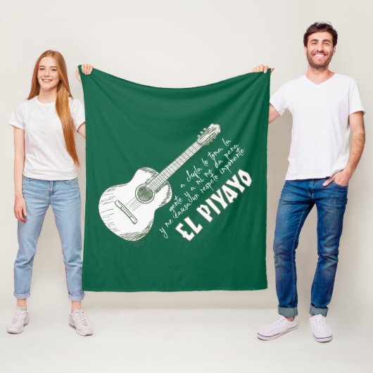 El Piyayo Fleecedecke (Beispiel)