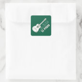 El Piyayo Quadratischer Aufkleber (Tasche)