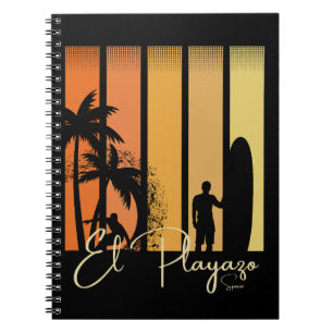El Playazo Spanien Surfstrand Notizblock