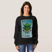 El Porro Mexican Slang Lottery Bingo Cards Sweatshirt (Vorne ganz)