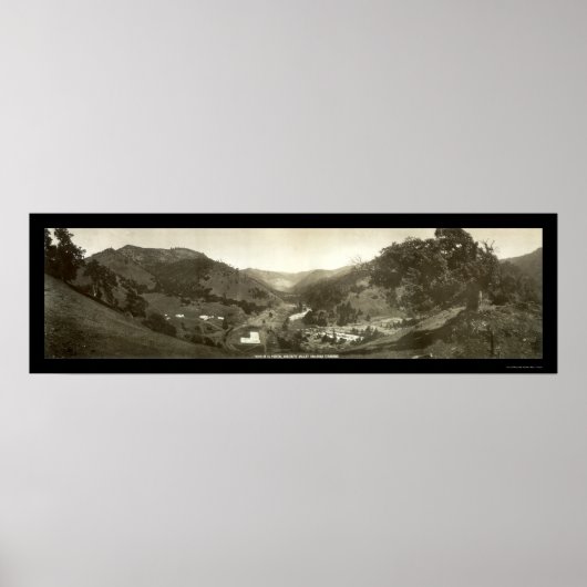 El Portal Yosemite CA Foto 1908 Poster (Vorne)