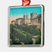 El Prado vom West Gate, Balboa Park Ornament Aus Metall (Links)