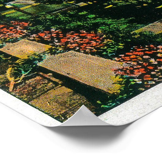 El Prado vom Westtor, Balboa Park Poster (Ecke)