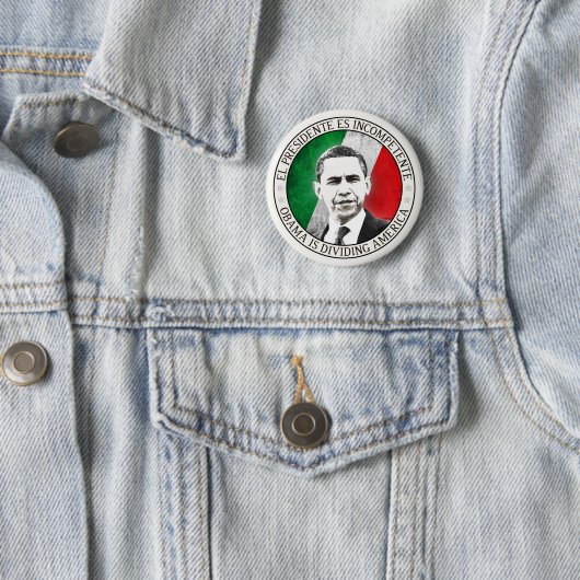 El Presidente Es Inkompetente Button (Beispiel)