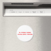 El pueblo unido, jamas sera vencido magnet (In Situ (Geschirrspüler))