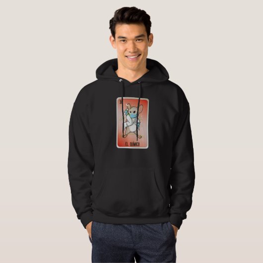 El Químico Mexican Slang Lottery Bingo Cards Hoodie (Vorne ganz)
