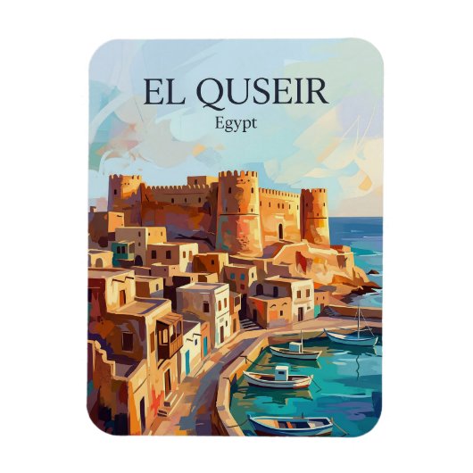 El Quseir Ägypten Magnet (Vertikal)