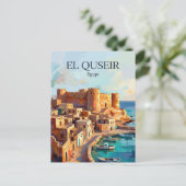 El Quseir Ägypten Postkarte (Stehend Vorderseite)