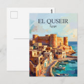 El Quseir Ägypten Postkarte (Vorne/Hinten)
