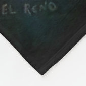 "El Reno Chief" Fleece Blanket (Ecke)