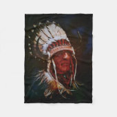 "El Reno Chief" Fleece Blanket (Vorderseite)