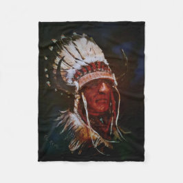 "El Reno Chief"-Fleecedecke Fleecedecke