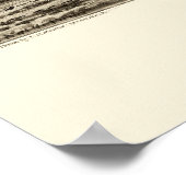 El Reno, OK Panorama Karte - 1891 Poster (Ecke)