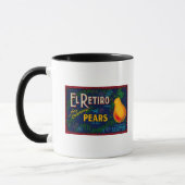 El Retiro Birnenkratetikett Tasse (Links)