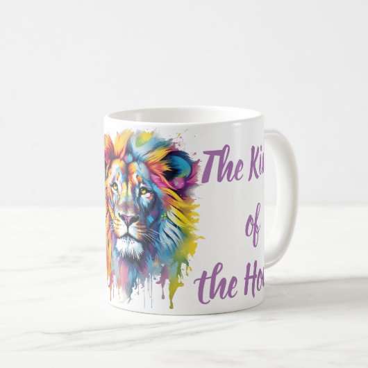 El rey de la casa kaffeetasse (VorderseiteRechts)