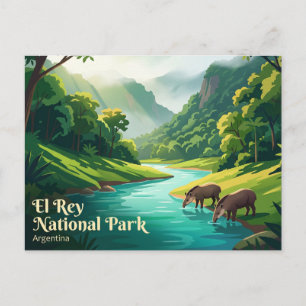 El-Rey-Nationalpark Argentinien Postkarte