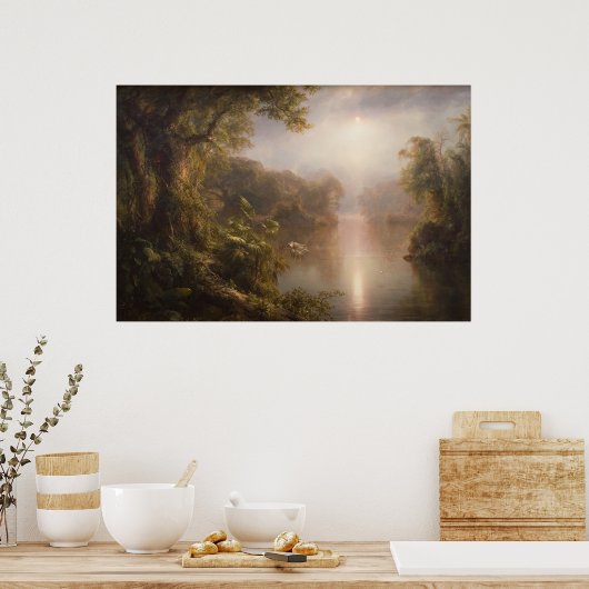 El Rio de Luz Poster (Küche)