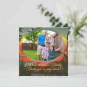 El Rio Pitillal 2009 Dankeskarte (Stehend Vorderseite)