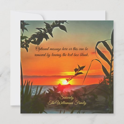 El Rio Pitillal 2009 Dankeskarte (Rückseite)