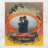 El Rio Pitillal begrüßt unsere Liebe 2009 Weinetikett (Einzelnes Label)