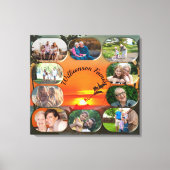 El Rio Pitillal Family Collage 2009 Canvas Print Leinwanddruck (Vorderseite)