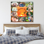 El Rio Pitillal Family Collage 2009 Canvas Print Leinwanddruck (Insitu (Schlafzimmer))